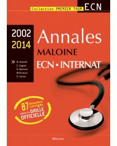 Annales Maloine ECN 2002 - 2014