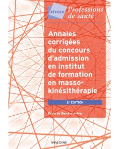 Annales du concours d'admission en Institut de Formation en Masso-