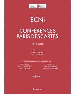 ECNi – Conférences Paris-Descartes – Volume 1 – 2017-2018