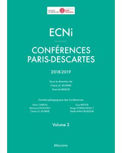 ECNi – Conférences Paris-Descartes – Volume 2– 2018-2019