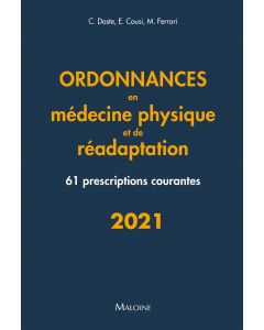 Ordonnances en médecine physique et de réadaptation