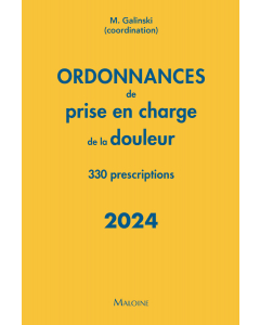Ordonnances de prise en charge de la douleur 2024