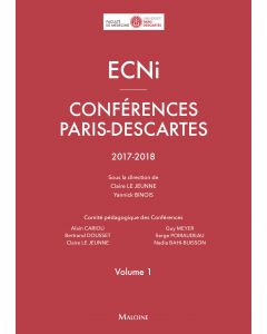 ECNi : Conférences Paris-Descartes Volume 1  2017-2018